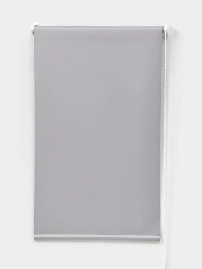 Штора рулонная 50&times;160 см &laquo;Блэкаут&raquo;, по полотну 47&times;160 см, серая