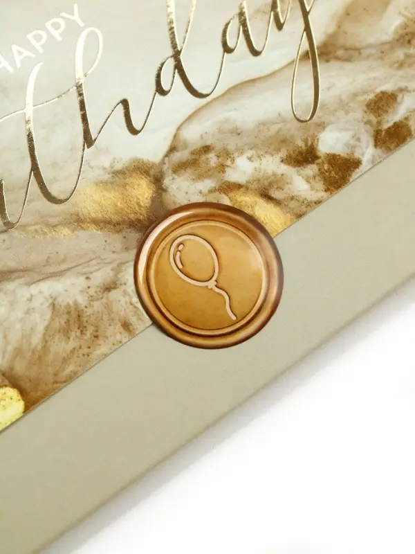 Конверт для денег с наклейкой, «С днём рождения!», тиснение, 17.5 х 9 см Конверт для денег с наклейкой, «С днём рождения!», тиснение, 17.5 х 9 см