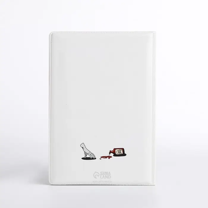 Обложка для паспорта, цвет белый