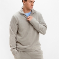 Джемпер флисовый мужской MINAKU: Fleece Soft цвет серый, р-р 46