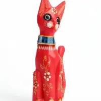 Сувенир &laquo;Кошка&raquo;, 30 см, дерево албезия