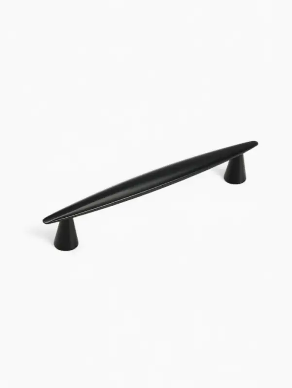 Ручка-скоба CAPPIO SUP, цинк, м/о 128 мм, цвет черный