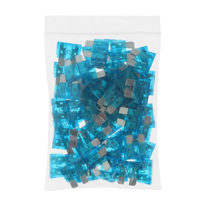 Предохранитель, стандарт 15 A, набор 50 шт Предохранитель, стандарт 15 A, набор 50 шт