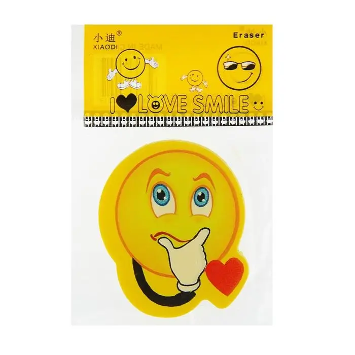 Ластик фигурный Ластик фигурный "Смайл", МИКС (штрихкод на штуке)