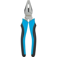 Плоскогубцы 200 мм Topfort из углеродистой стали с ручкой из ПВХ