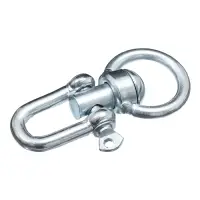 Вертлюг бычий со скобой (длина-10.5 см, ширина-5.5 см)