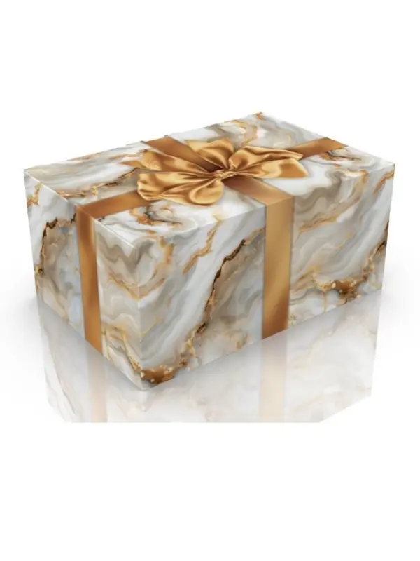 Коробка складная «Золотой бант», 22 х 15 х 10 см Коробка складная «Золотой бант», 22 х 15 х 10 см