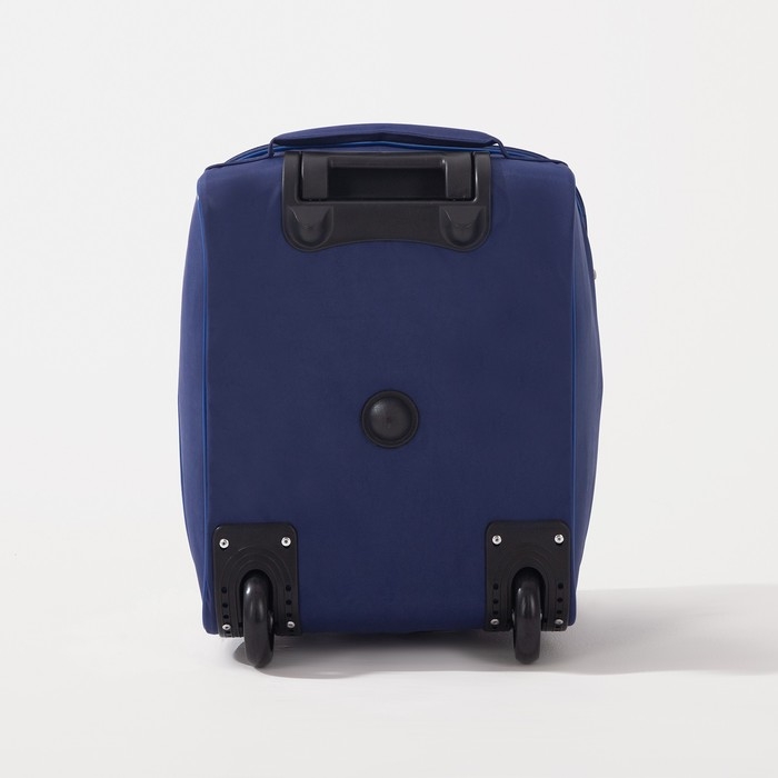 Чемодан малый 16" на молнии, цвет синий