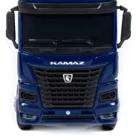 Автомобиль-тягач "KAMAZ", с полуприцепом, инерц., со светом и звуком 07828