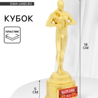 Мужская фигура "Выпускник 2025", 18,5 х 6,3 х 6,3 см