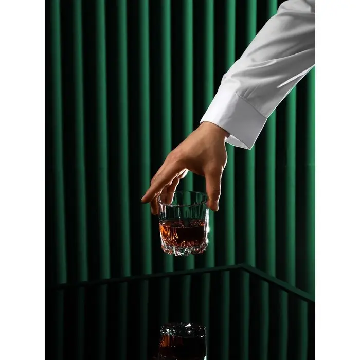 Стакан для виски Karat, 300 мл, стекло, прозрачный