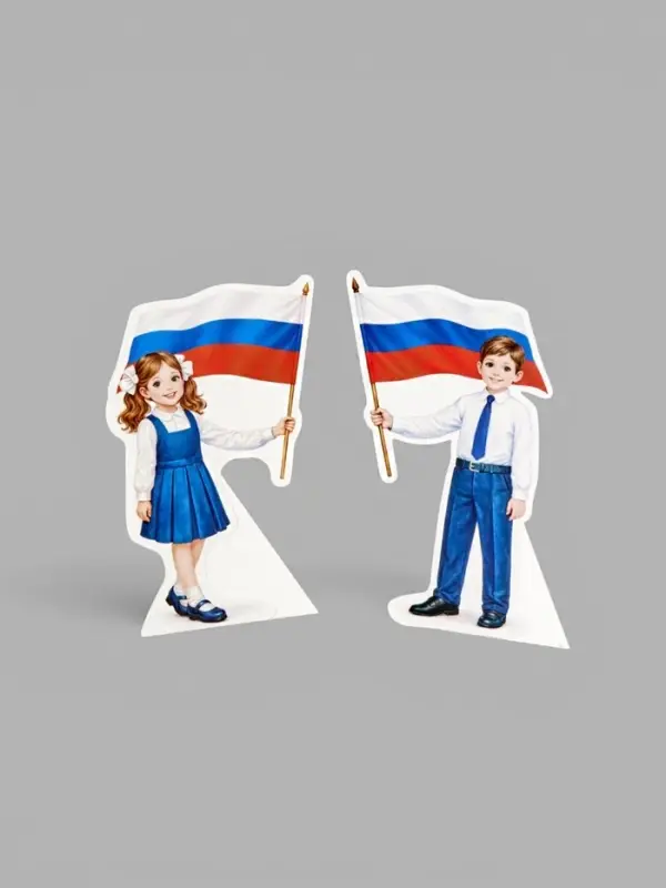 Набор оформительский &laquo;Россия в нашем сердце&raquo;, 5 предметов