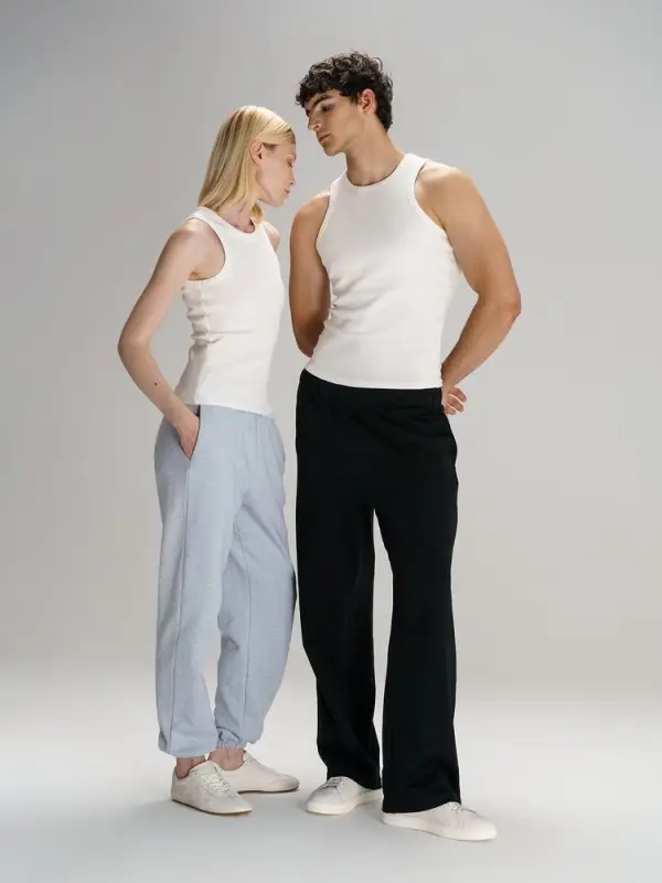 Майка унисекс Neofit, молочно-белая, размер M/L Майка унисекс Neofit, молочно-белая, размер M/L