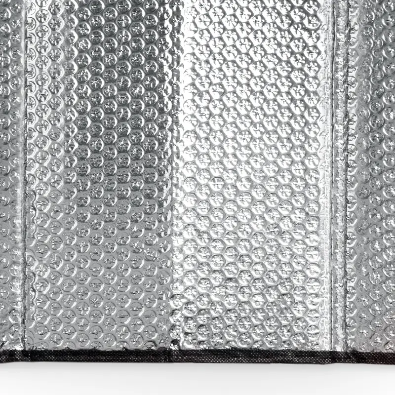 Шторка солнцезащитная (на лобовое стекло) SH-107F-S "Single Bubble" 130x60 cm