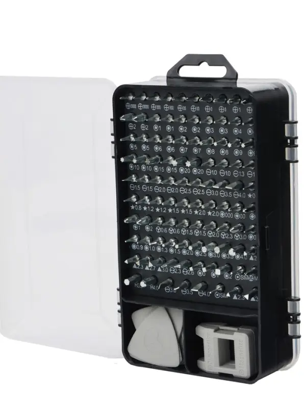 Ремонтный набор инструментов в кейсе 115 в 1 для точных работ