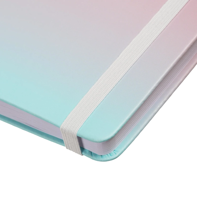 Ежедневник недатированный Rainbow,син-фиол,А5140x200,136л,ATTACHE SELECTION