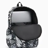 Рюкзак школьный &laquo;Абстракция&raquo;, 3 кармана, размер 30&times;13&times;42 см, чёрный