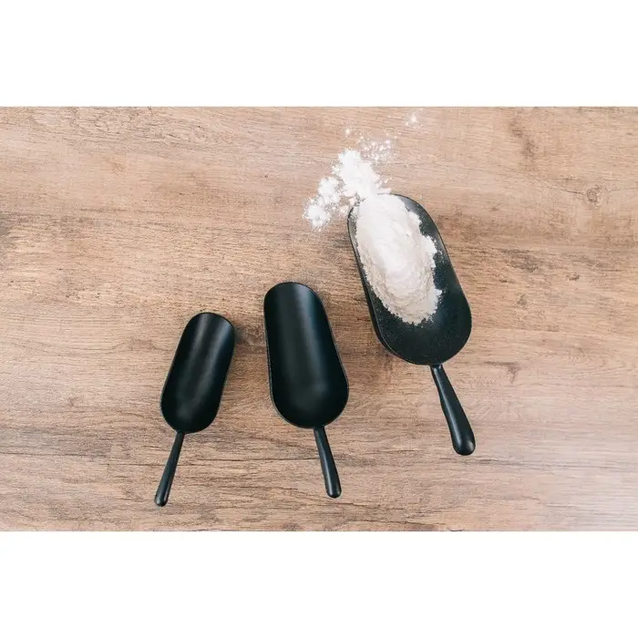 Совок Magistro Alum black, 600 мл, 30.5 см, чёрные