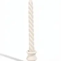 Свеча витая, 2.3&times;24.5 см, 5 ч, 50 г, белая