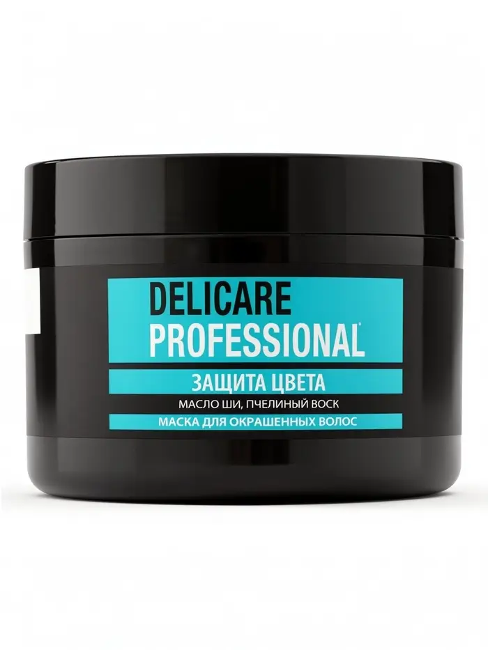 Маска для окрашенных волос Delicare Professional, с пчелиным воском, 500 мл