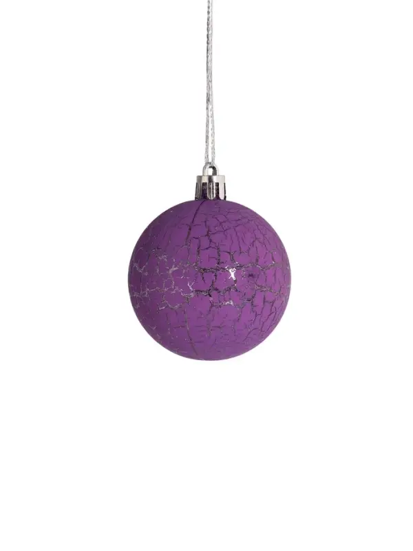 Ёлочные игрушки &laquo;Джина&raquo;, шары новогодние, d=6 см, набор 8 шт., МИКС