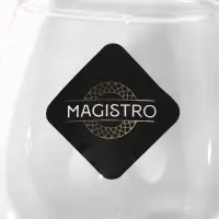 Бокал для коктейля Magistro &laquo;Медуза&raquo;, 300 мл, 8&times;16 см, стекло, прозрачный
