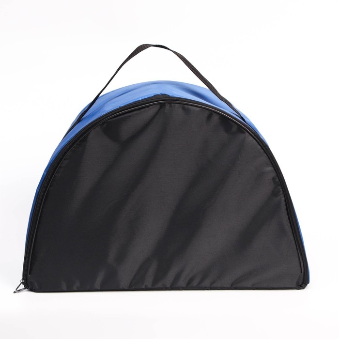 Сумка - переноска для животных, полукруглая, нейлон, 42 х 22 х 29 см, василек Сумка - переноска для животных, полукруглая, нейлон, 42 х 22 х 29 см, василек