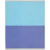 Тетрадь 36 листов в клетку Calligrata &laquo;Биколор&raquo;, серые листы, блок №2, 5 В МИКС