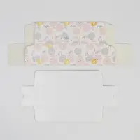 Коробка для макарун, кондитерская упаковка «Цветочки», 5.5 х 18 х 5.5 см