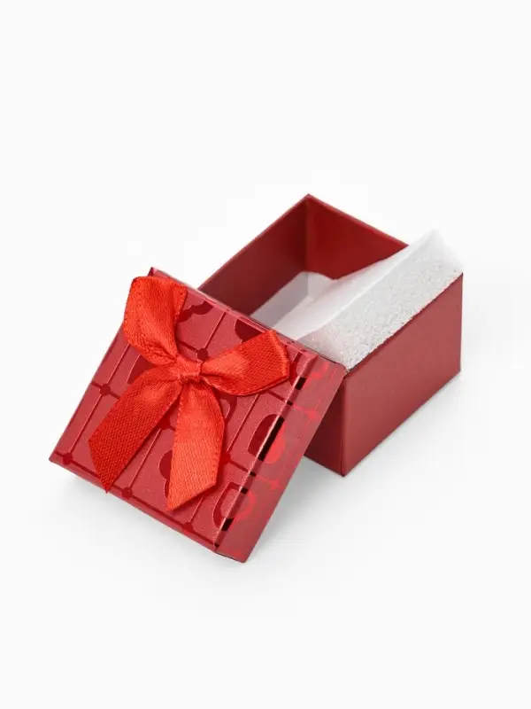 Набор коробочек подарочных 6 шт. под серьги/кольцо &laquo;Сердца&raquo;, 5&times;5, цвет МИКС (9901789)