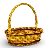 Набор корзин 3 шт ИВА 43x38x15 37х29x13 31х24x12 см ПЛЕТ ручка h=20/18/16 см