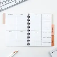 Планер с разделителями &laquo;365 дней&raquo;, мягкая обложка, формат А5, 50 листов