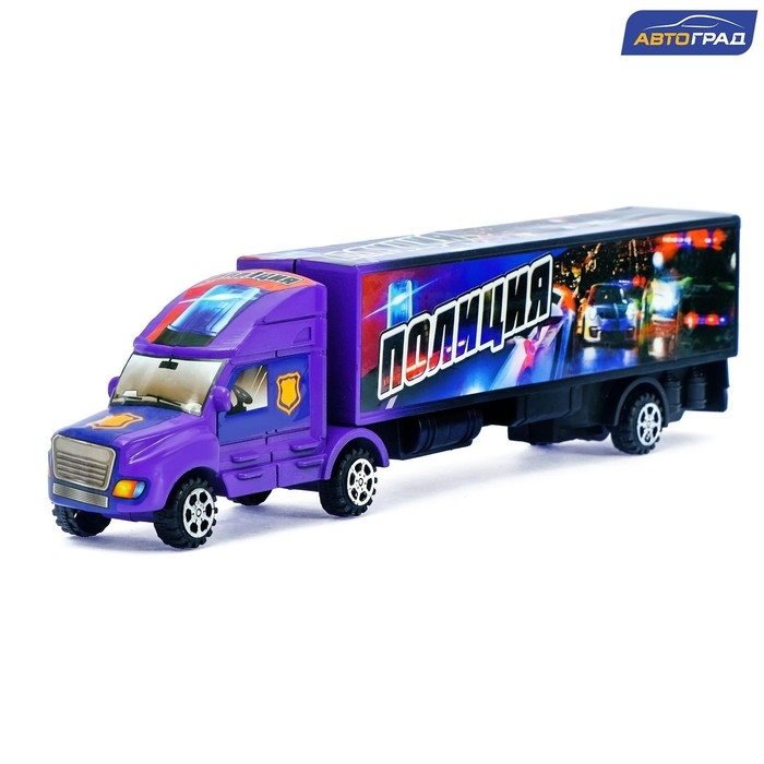 Грузовик инерционный &laquo;Полиция&raquo;, МИКС