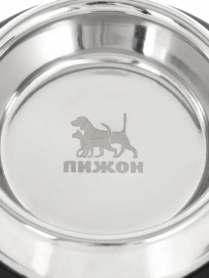 Миска, 230 мл, с нескользящим основанием, нержавеющая сталь