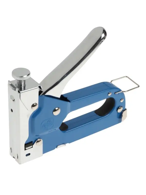 Степлер мебельный ТУНДРА, регулируемый, металлический корпус, тип скоб 53, 4 - 14 мм
