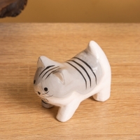 Сувенир «Котёнок», 3×6×5 см, дерево, МИКС