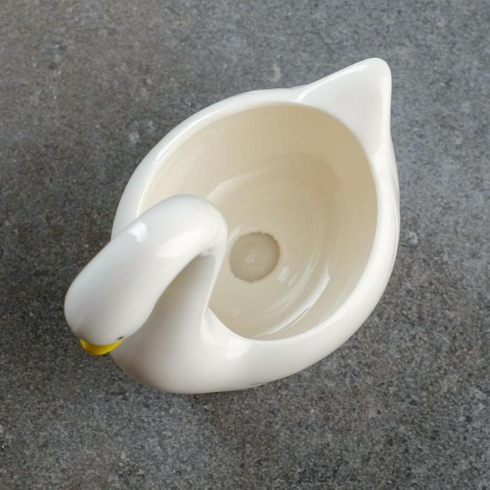 Горшок Горшок "Лебедь" 15х7,5х11см