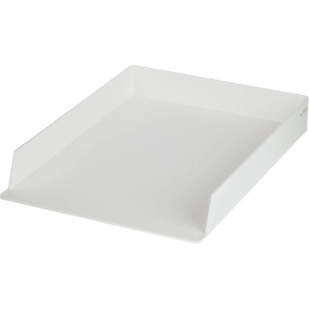 Лоток горизонтальный д/бум Deli NuSign ENS001-white 2лотка + орган-р бел