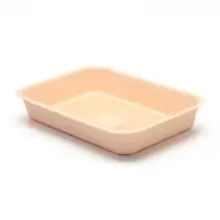 Туалет средний с сеткой 36&times;26&times;6.5 см, тёмно-синий/бежевый