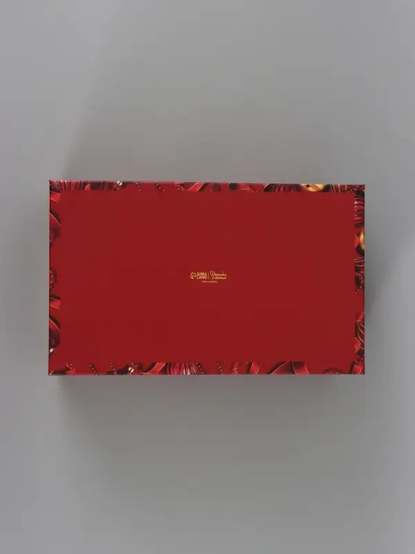 Коробка новогодняя подарочная &laquo;Елочные игрушки&raquo;, 32.5&times;20&times;12.5 см
