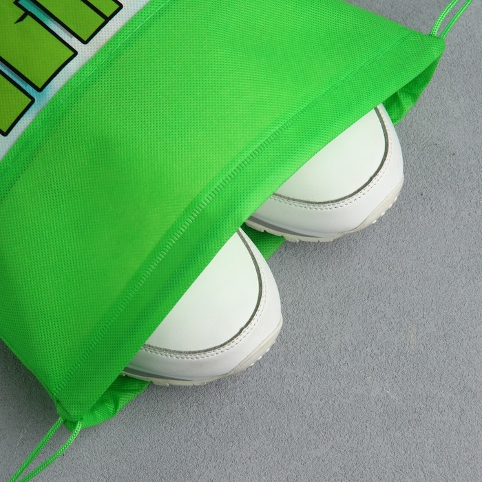 Мешок для обуви «Гейм пиксели»  полиэстер, размер 30 х 40 см Мешок для обуви «Гейм пиксели»  полиэстер, размер 30 х 40 см