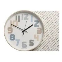 Часы настенные классические, бесшумные, плавный ход, d=30.5 см