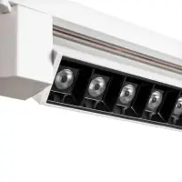 Светильник трековый BayerLux Simple &laquo;Линза&raquo; LED, 20 Вт, 34&times;3.5&times;4.5 см, белый