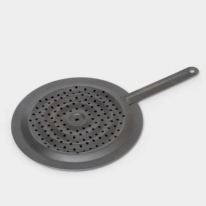 Рассекатель огня со съёмной ручкой, d=19 см