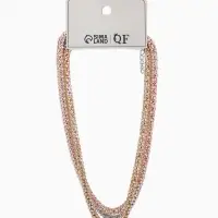 Чокер "Стиль" (набор 3шт) плетение, тянется, цветной 35+удл