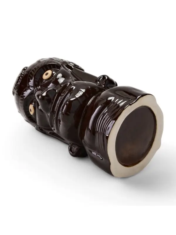 Стакан для коктейлей &laquo;Тики&raquo;, 550 мл, унга джунга, керамика, чёрный