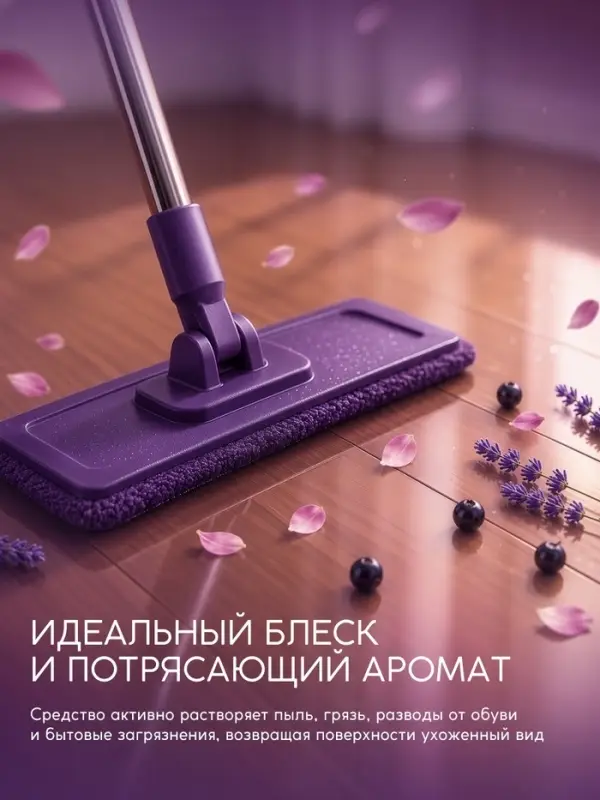 Средство для мытья пола парфюмированное, аромат: Libre, 1000 мл, ULAB