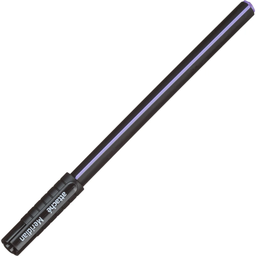 Ручка шариковая неавтомат. Attache Meridian, 0,35мм,масл,черн-фиол.к