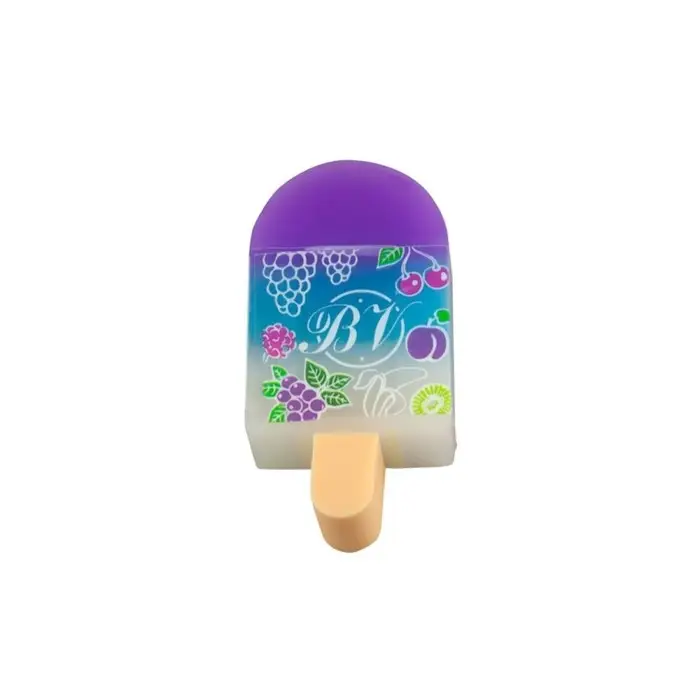 Ластик HappyGraphix "Фруктовое мороженое", МИКС