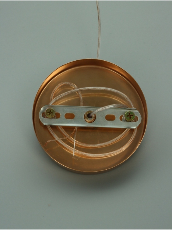 Светильник «Кейт» 1х40Вт Е27 золото 14,5х14,5х27+100см